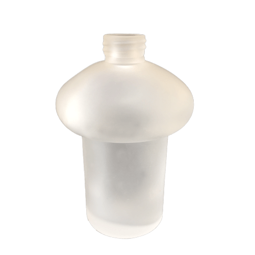 Designer wall mounted bathroom soap dispenser