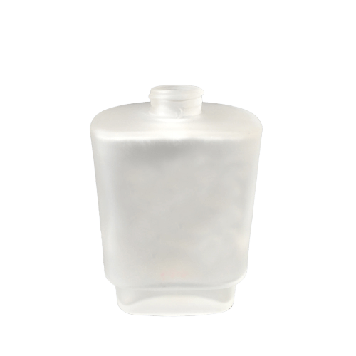 Semicircle shaped wall mounted foam pump bottle in matte finish