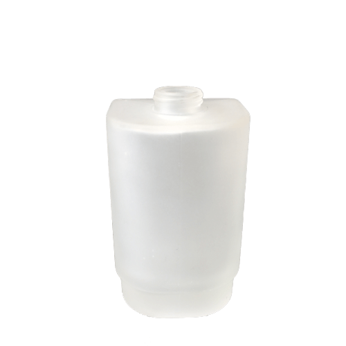 Semicircular frosted wall mounted soap and lotion dispenser