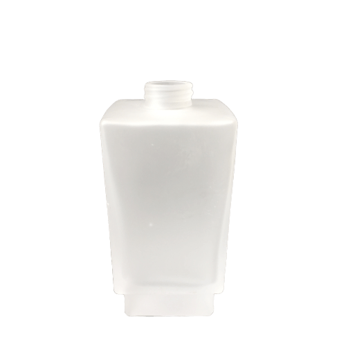 Wall mount refillable bathroom glass soap dispenser